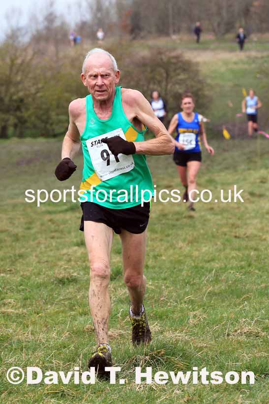 Womens and Mens 65+ in the 2023 BMAF Cross Country Champs., Wallsend. Photo: David T. Hewitson/Sports for All Pics